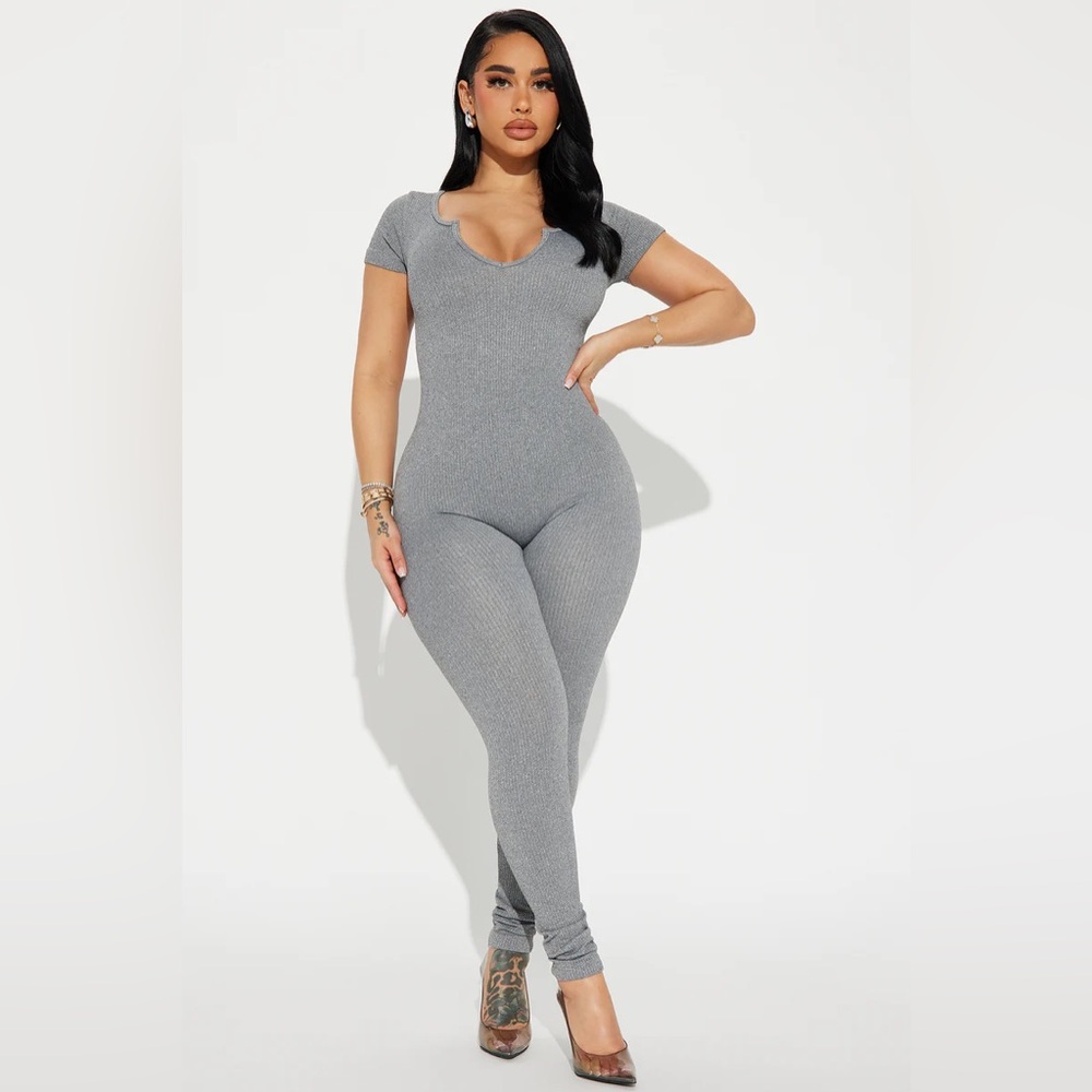 Fashion Nova Lucia Seamless Jumpsuit